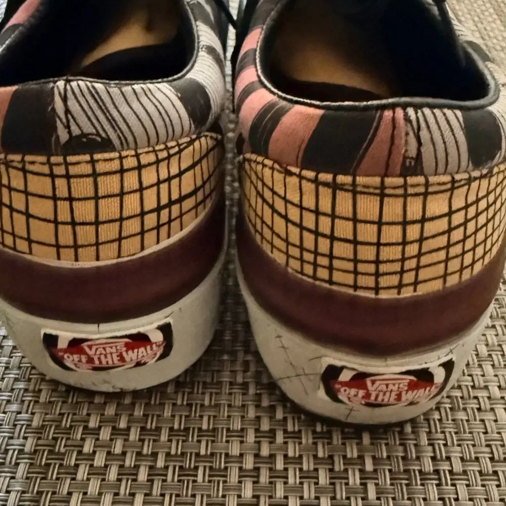VANS x ERA x DISNEY The Nightmare Before Christmas Stack Shoe Jack Sally 7M/8.5W